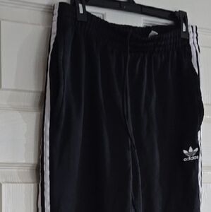 Adidas Size L Black Track Pants